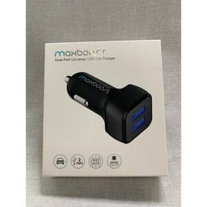 Maxboost Dual Port Universal USB Car Charger #563